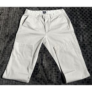 J Crew Mens 33X31 Chino Gray‎ Khakis Sutton Flex Casual Dress Trousers Pants